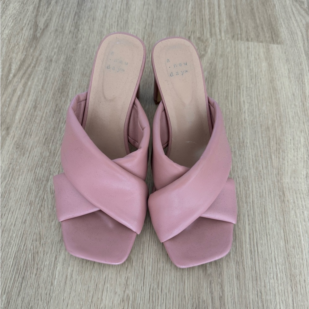 Pink sandals